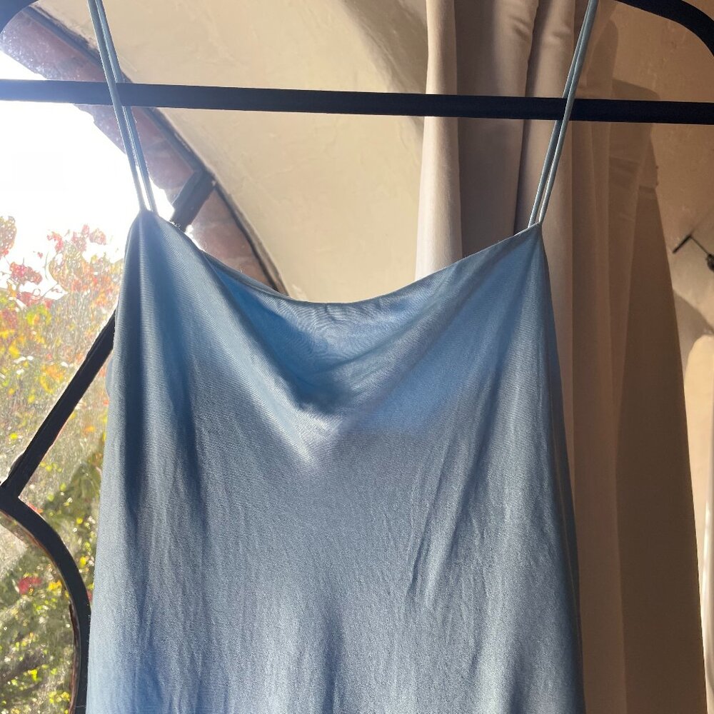Mango satin slipdress
